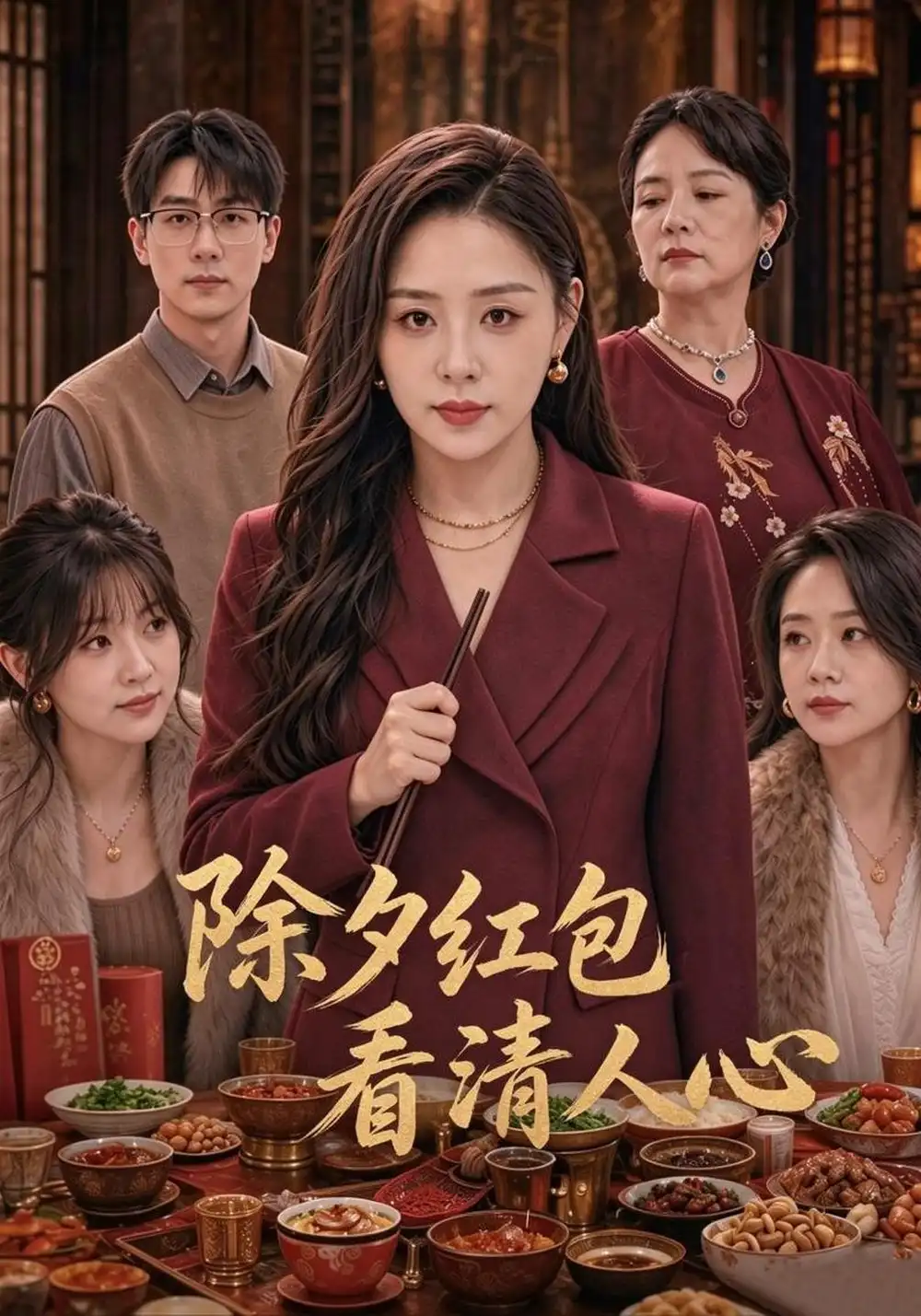 《除夕红包看清人心（61集）陈雪菲&黄健》短剧全集免费在线看