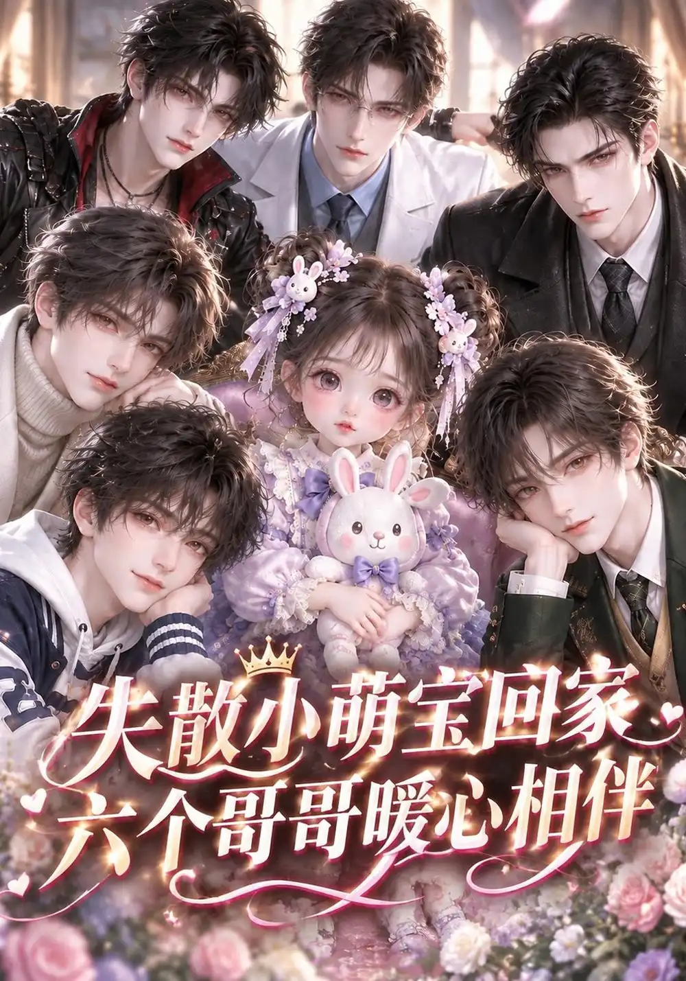 《失散小萌宝回家，六个哥哥暖心相伴&失散小萌宝回家六个哥哥暖心相伴（222集）AI短剧》短剧全集免费在线看