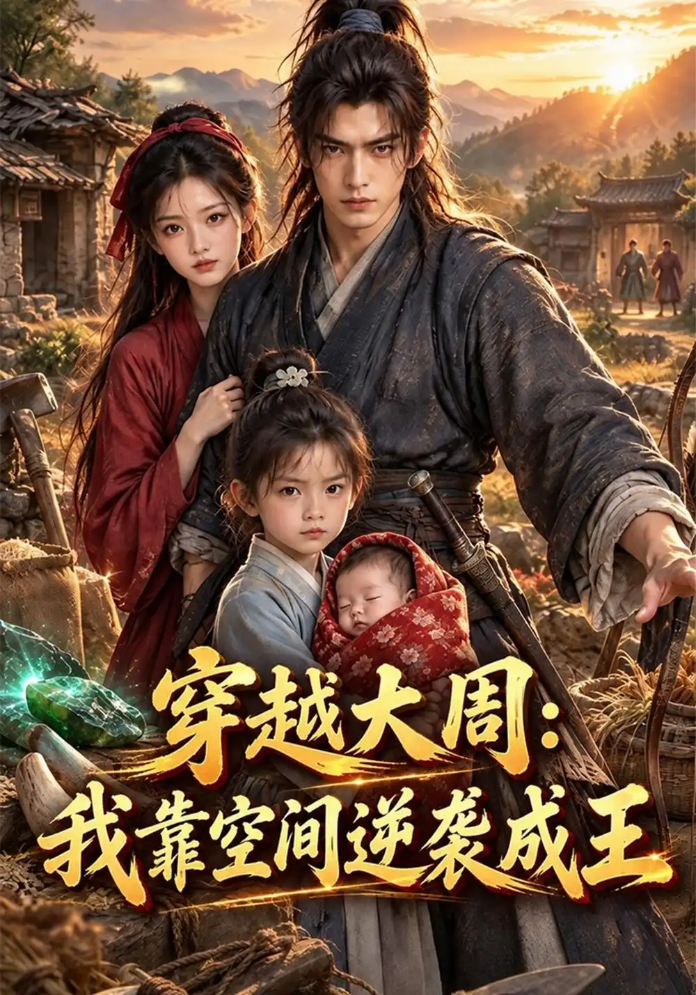 《穿越大周：我靠空间逆袭成王&穿越大周我靠空间逆袭成王（1000集）AI短剧》短剧全集免费在线看
