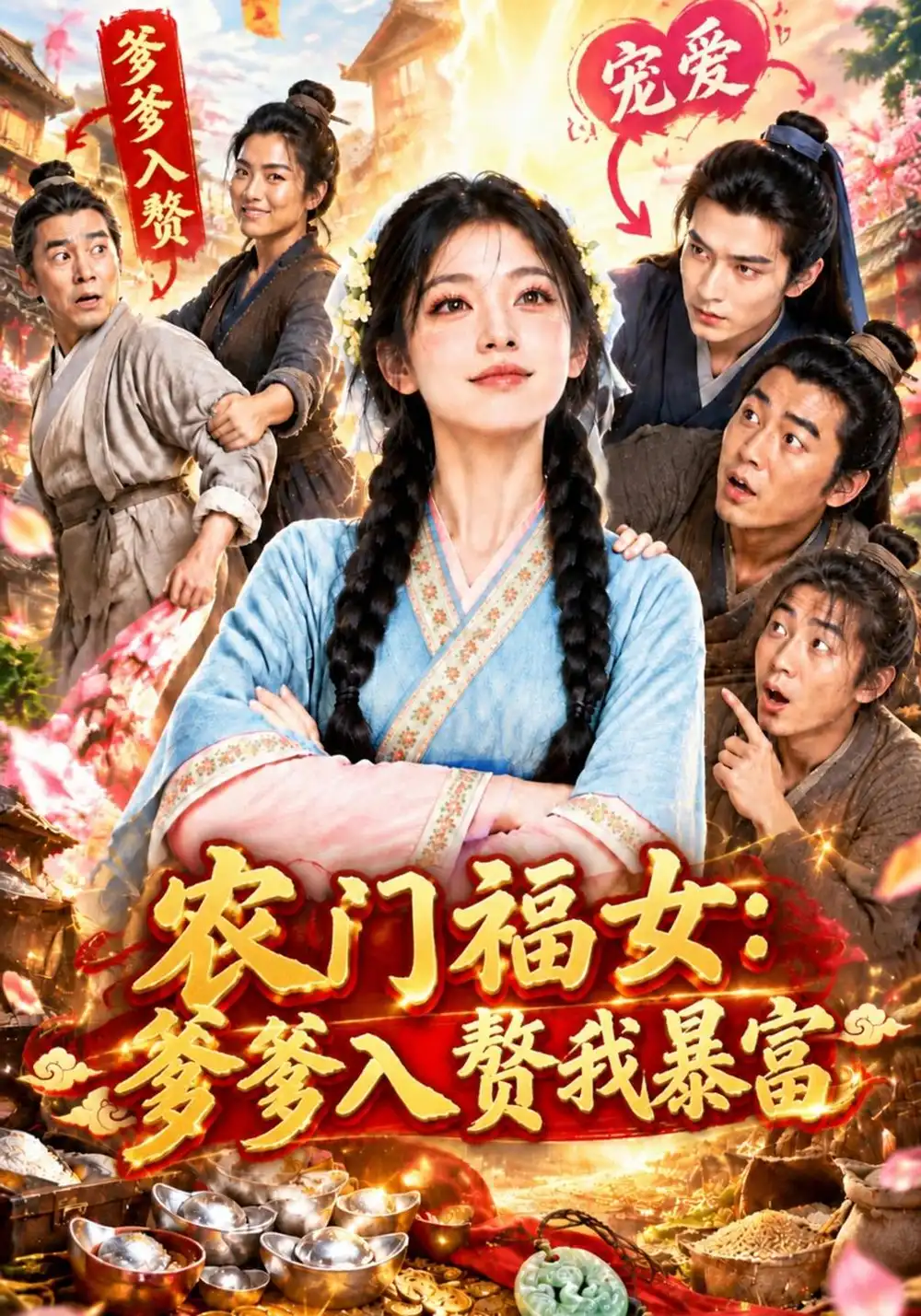 《农门福女：爹爹入赘我暴富&农门福女爹爹入赘我暴富（305集）AI短剧》短剧全集免费在线看