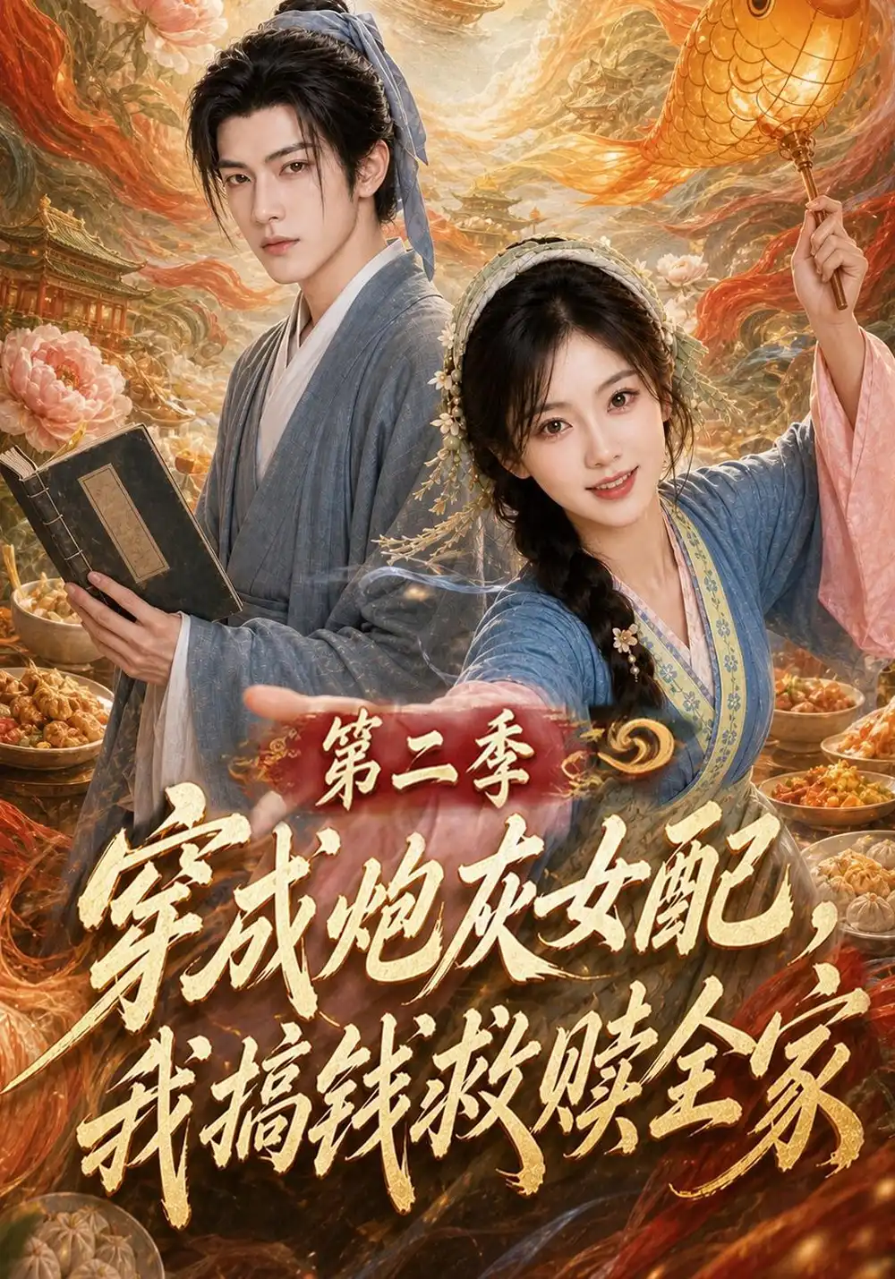 《穿成炮灰女配，我搞钱救赎全家第二季&穿成炮灰女配我搞钱救赎全家第二季（147集）AI短剧》短剧全集免费在线看