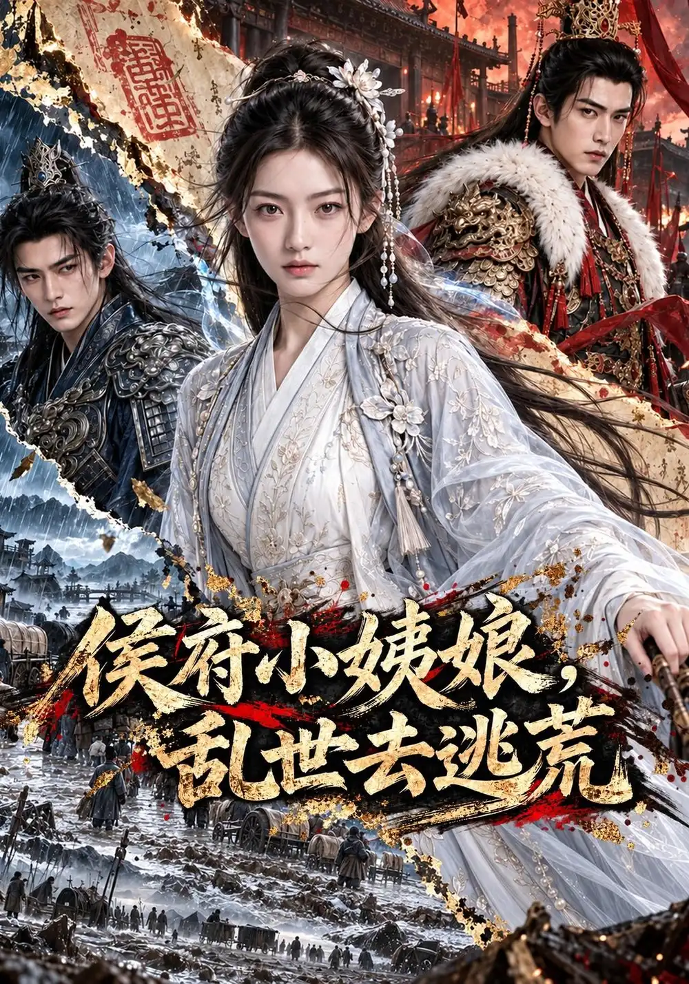 《侯府小姨娘，乱世去逃荒&侯府小姨娘乱世去逃荒（112集）AI短剧》短剧全集免费在线看