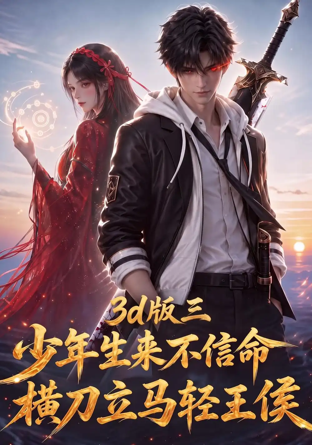 《少年生来不信命，横刀立马轻王候3d版三&少年生来不信命横刀立马轻王候3d版三（161集）AI短剧》短剧全集免费在线看