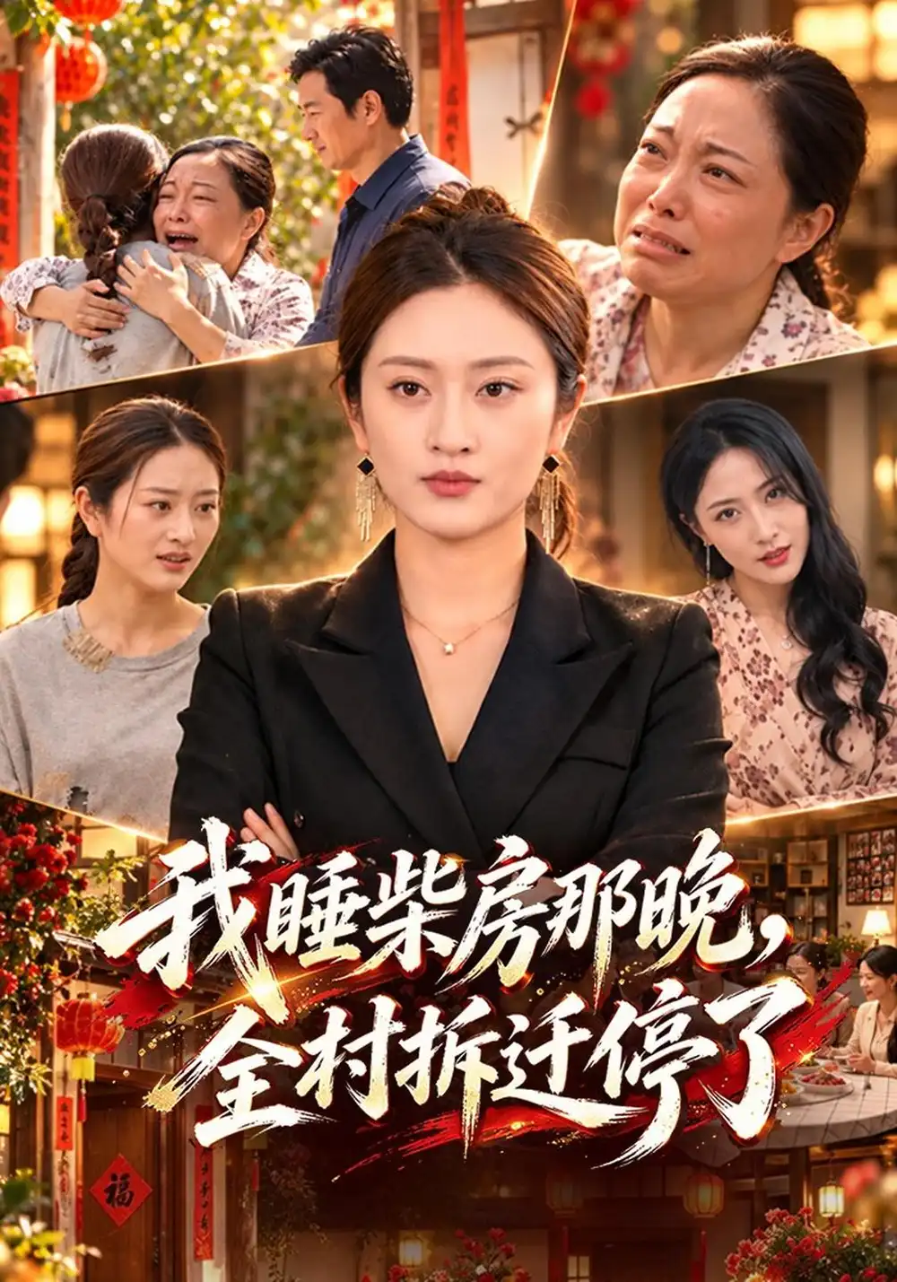 《我睡柴房那晚，全村拆迁停了（70集）李昊航&徐安迪》短剧全集免费在线看