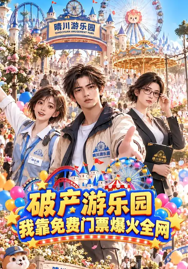 《破产游乐园我靠免费门票爆火全网（213集）AI短剧》短剧全集免费在线看