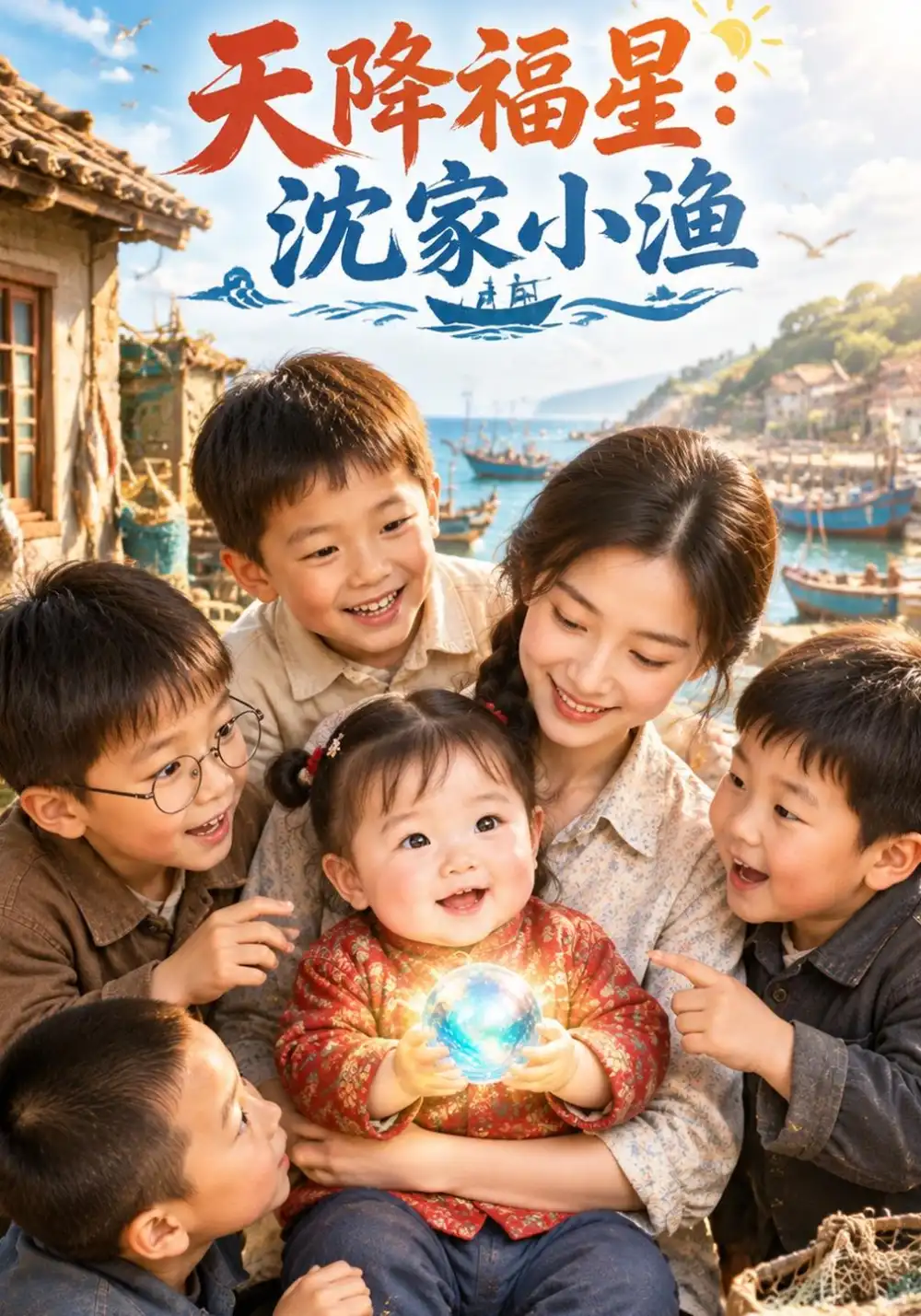 《天降福星：沈家小渔&天降福星沈家小渔（72集）AI短剧》短剧全集免费在线看