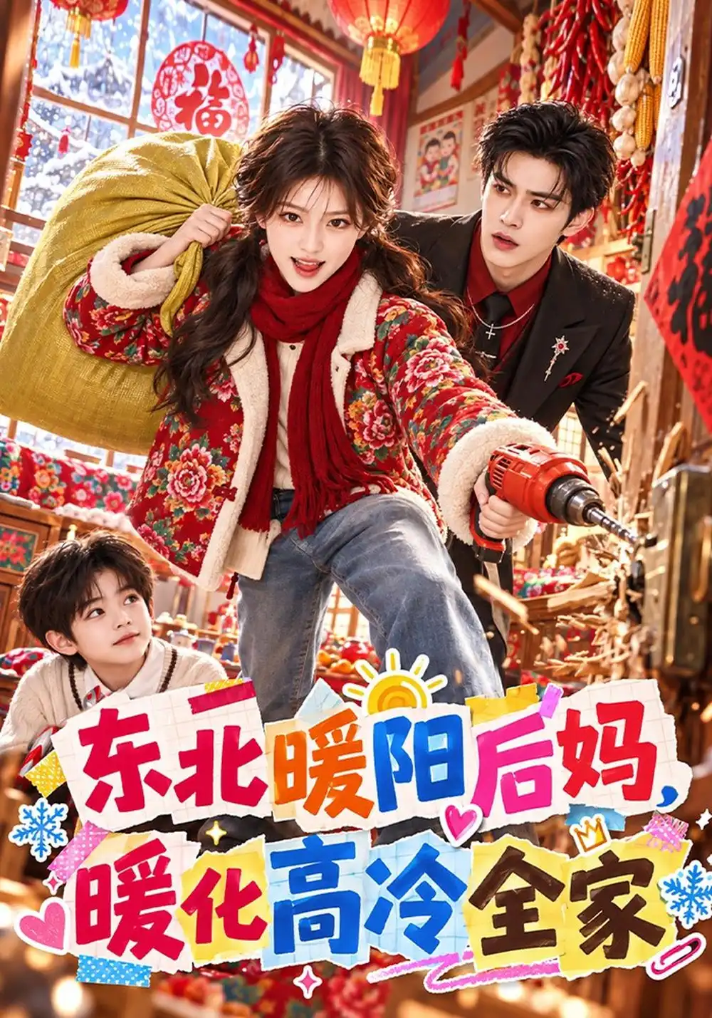 《东北暖阳后妈，暖化高冷全家&东北暖阳后妈暖化高冷全家（83集）AI短剧》短剧全集免费在线看