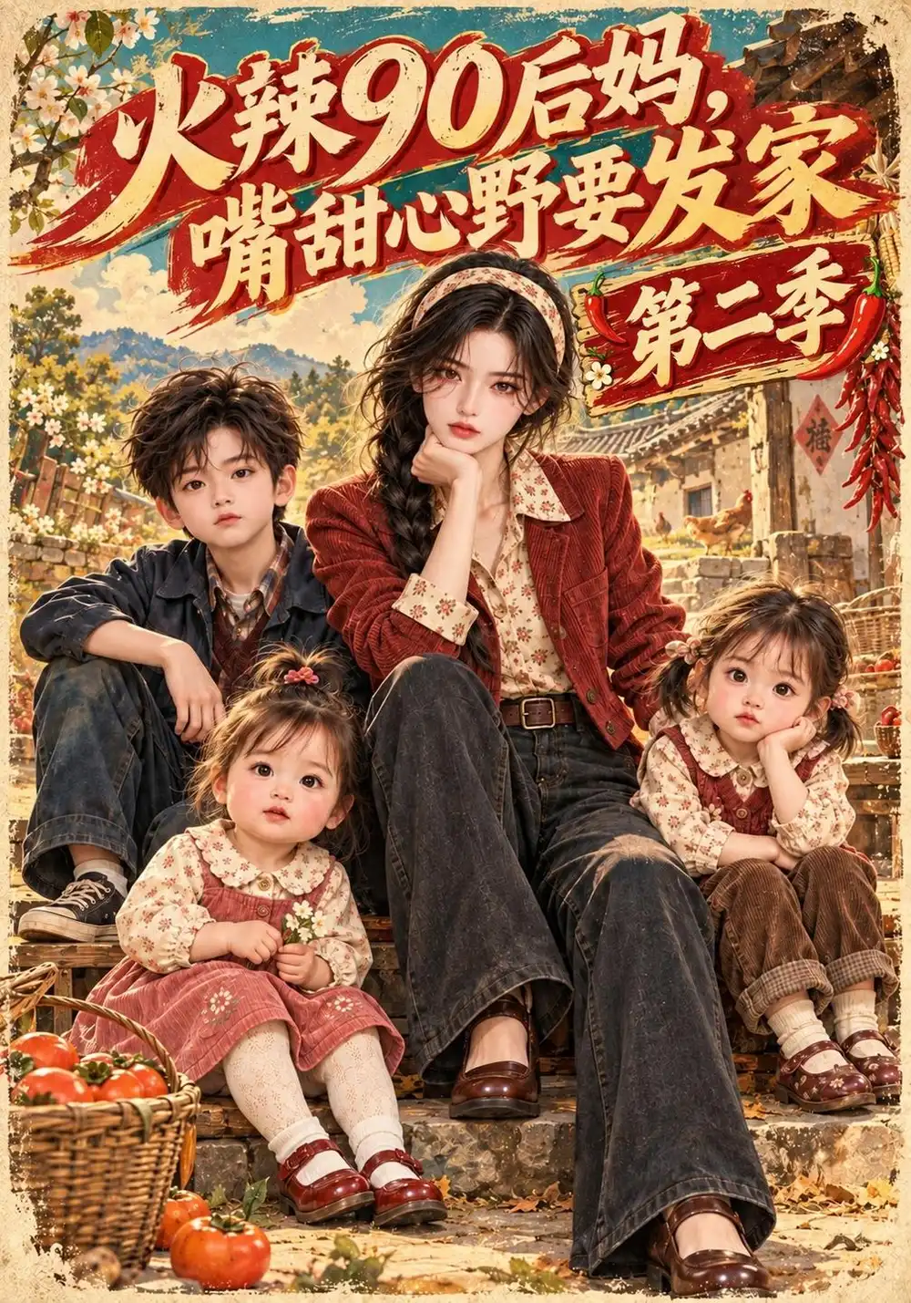 《火辣90后妈，嘴甜心野要发家第二季&火辣90后妈嘴甜心野要发家第二季（170集）AI短剧》短剧全集免费在线看