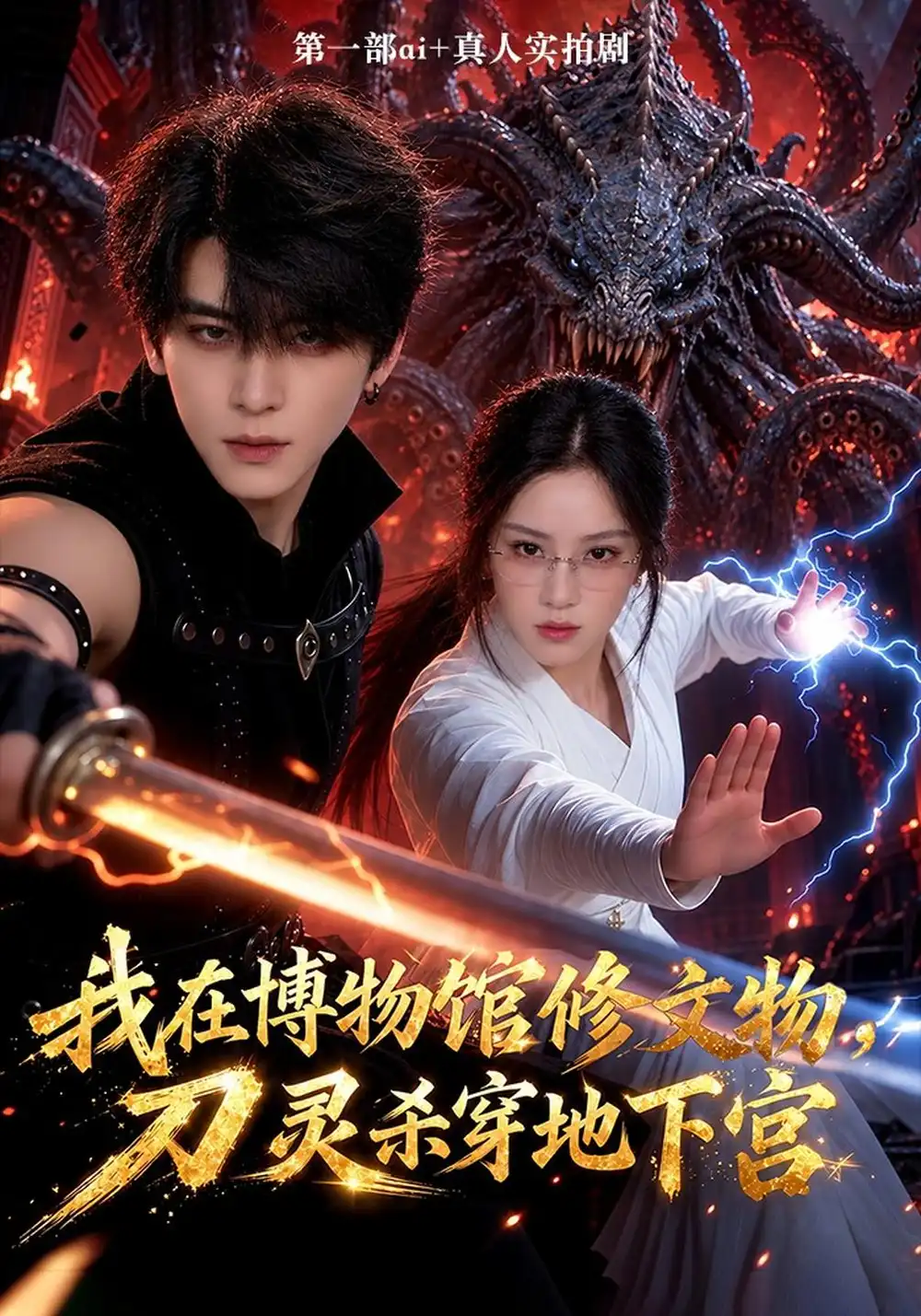 《我在博物馆修文物，刀灵杀穿地下宫（40集）凌晨&吉禹梦》短剧全集免费在线看