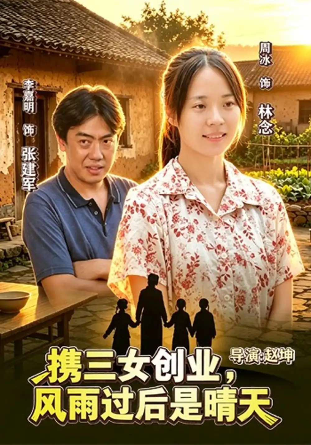 《携三女创业，风雨过后是晴天（70集）周冰&李嘉玥》短剧全集免费在线看