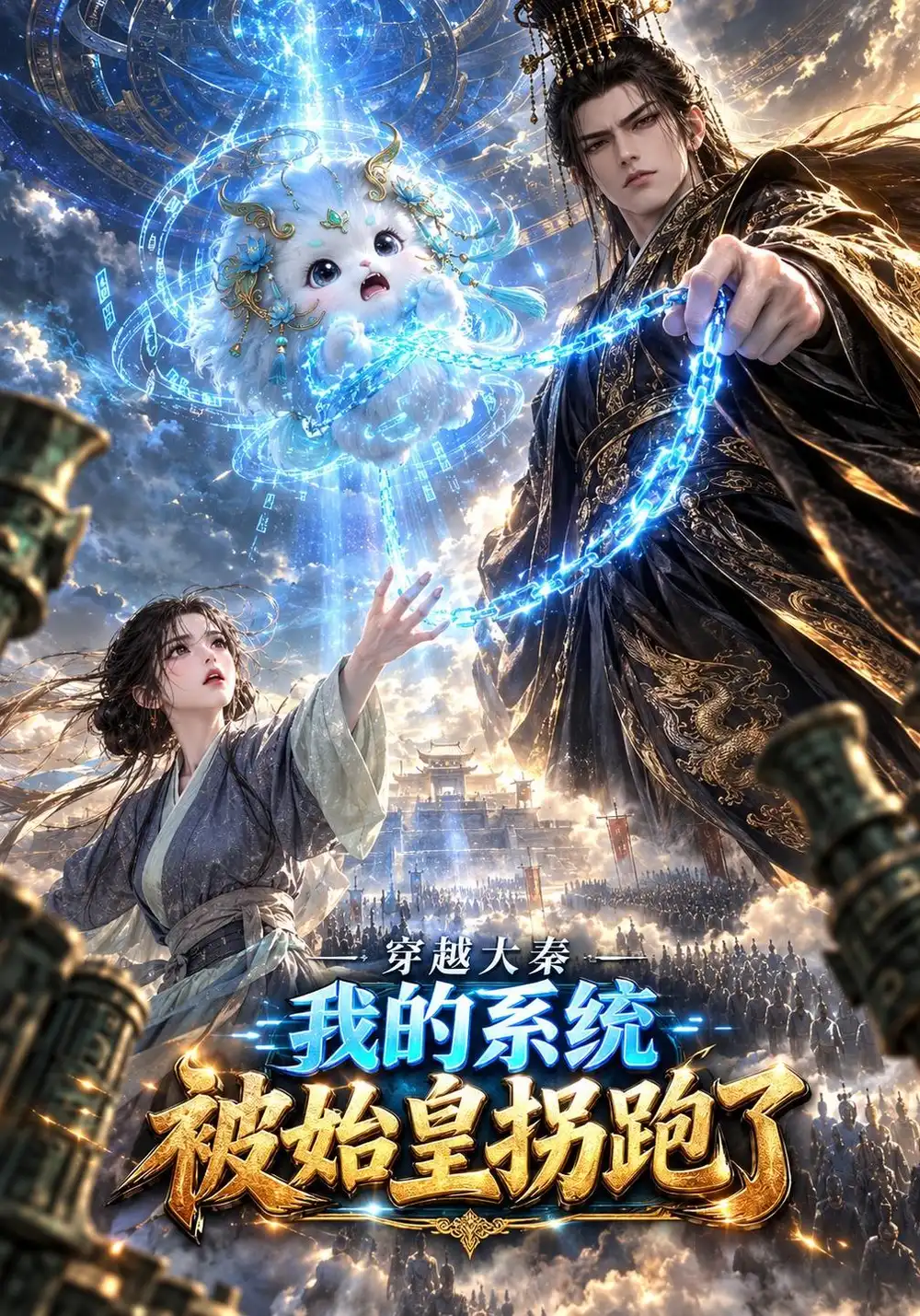 《穿越大秦：我的系统被始皇拐跑了&穿越大秦我的系统被始皇拐跑了（208集）AI短剧》短剧全集免费在线看