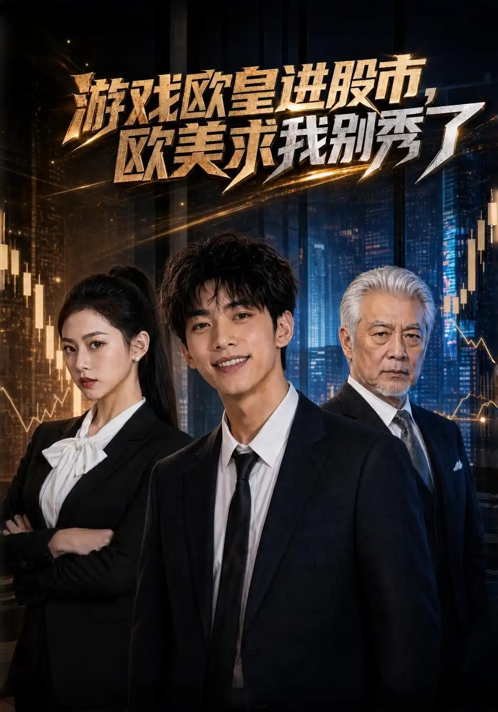 《游戏欧皇进股市，欧美求我别秀了&游戏欧皇进股市欧美求我别秀了（70集）AI短剧》短剧全集免费在线看