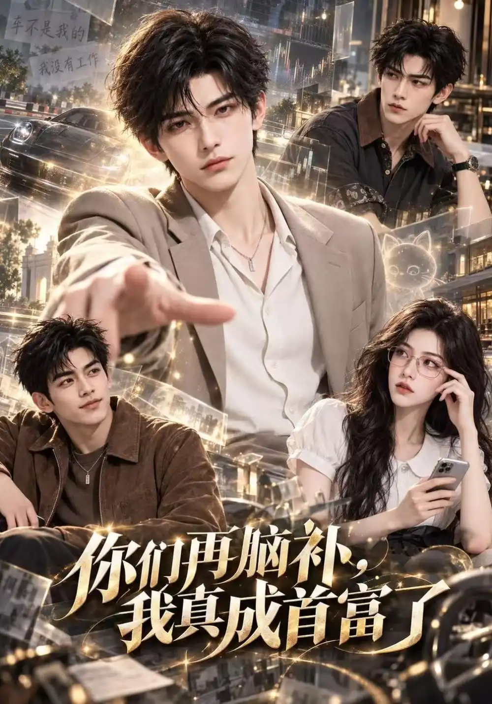 《你们再脑补，我真成首富了&你们再脑补我真成首富了（160集）AI短剧》短剧全集免费在线看