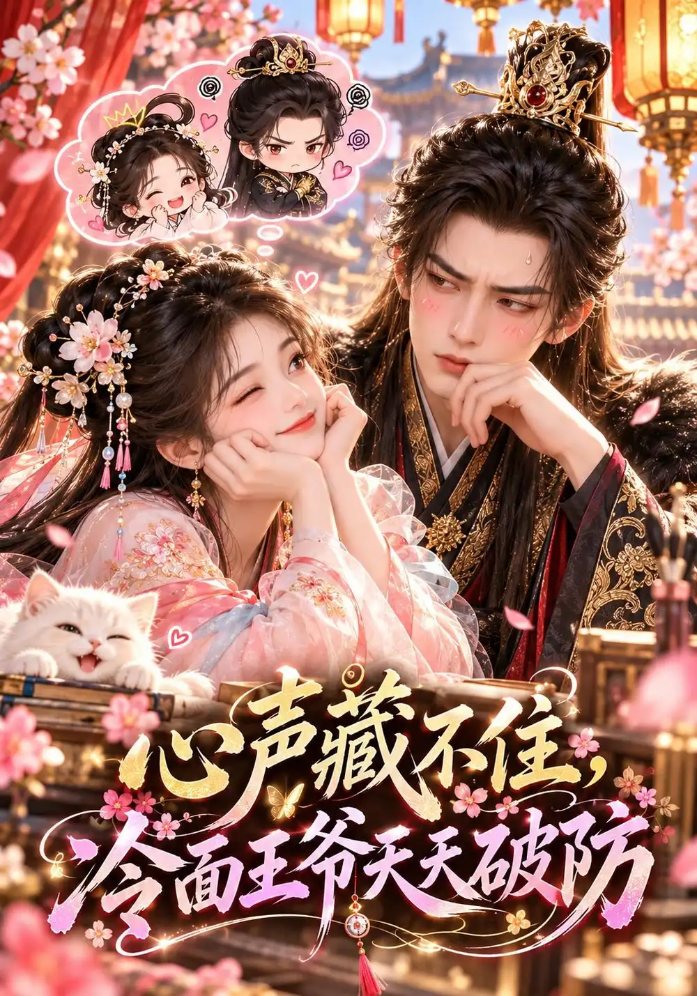 《心声藏不住，冷面王爷天天破防&心声藏不住冷面王爷天天破防（113集）AI短剧》短剧全集免费在线看
