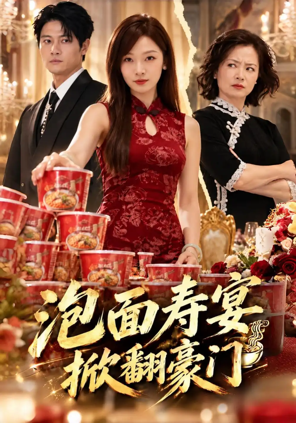 《泡面寿宴，掀翻豪门（70集）白野&刘方为》短剧全集免费在线看