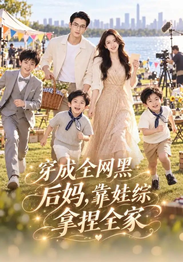 《穿成全网黑后妈，靠娃综拿捏全家&穿成全网黑后妈靠娃综拿捏全家（70集）AI短剧》短剧全集免费在线看