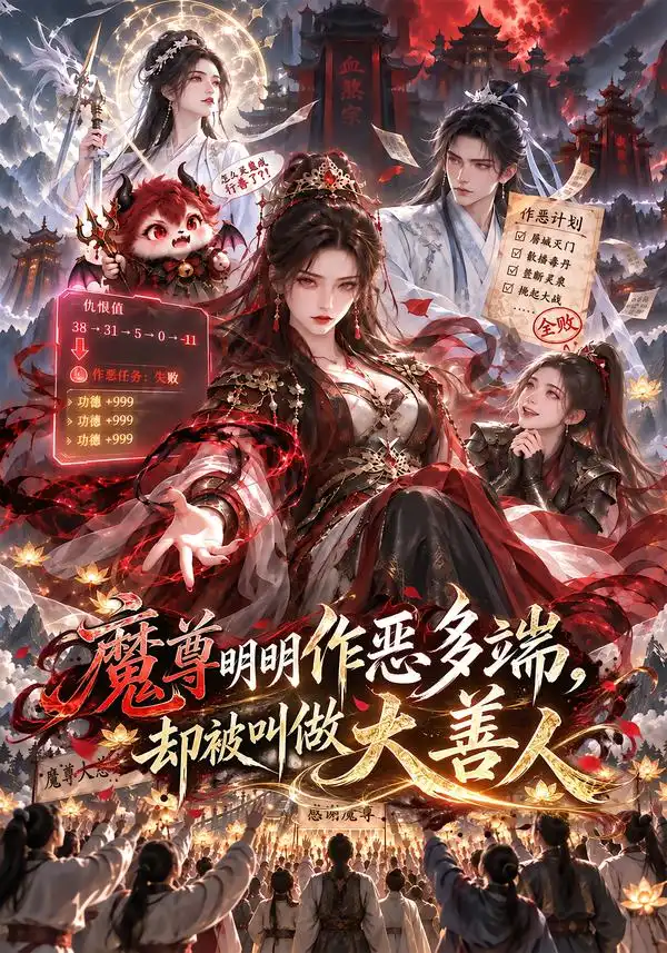 《魔尊明明作恶多端，却被叫做大善人&魔尊明明作恶多端却被叫做大善人（107集）AI短剧》短剧全集免费在线看