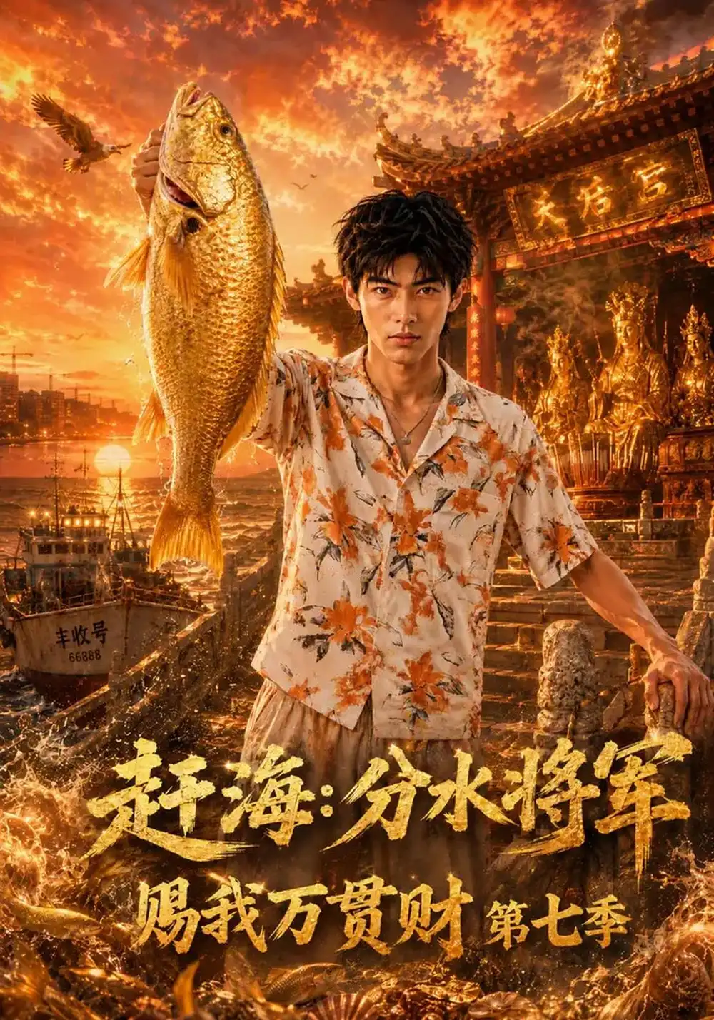 《赶海：分水将军赐我万贯财第七季&赶海分水将军赐我万贯财第七季（238集）AI短剧》短剧全集免费在线看