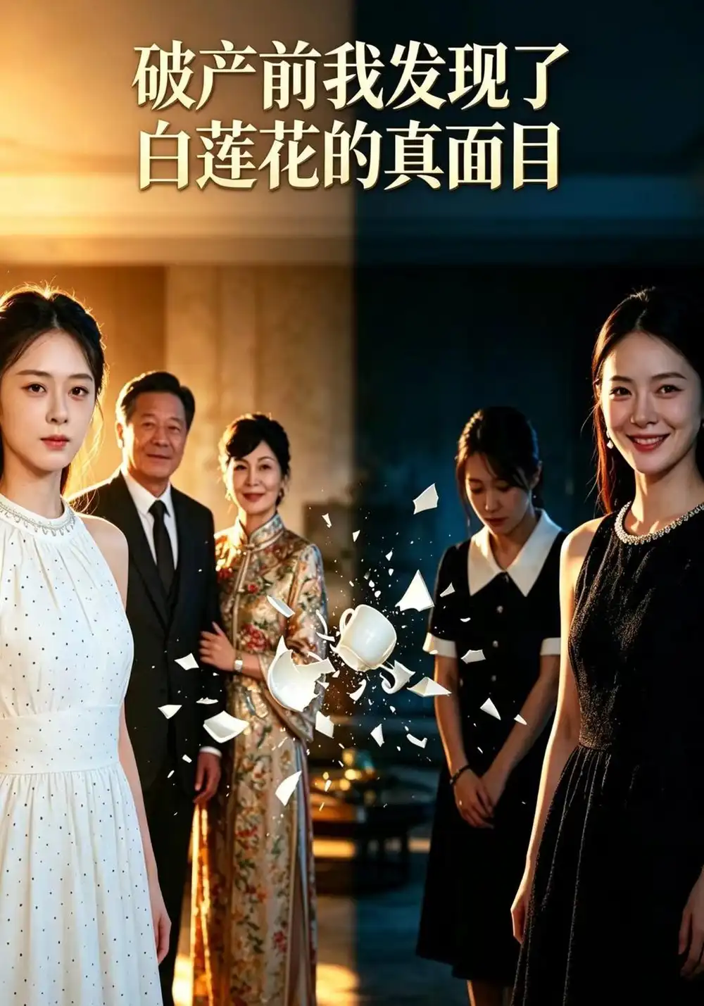 《破产前我发现了白莲花的真面目（60集）黄泽君&许惠婷》短剧全集免费在线看