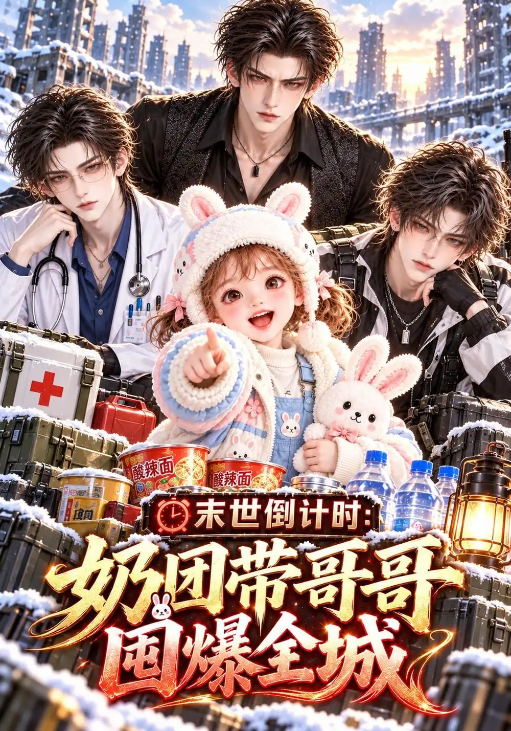 《末世倒计时：奶团带哥哥囤爆全城&末世倒计时奶团带哥哥囤爆全城（160集）AI短剧》短剧全集免费在线看