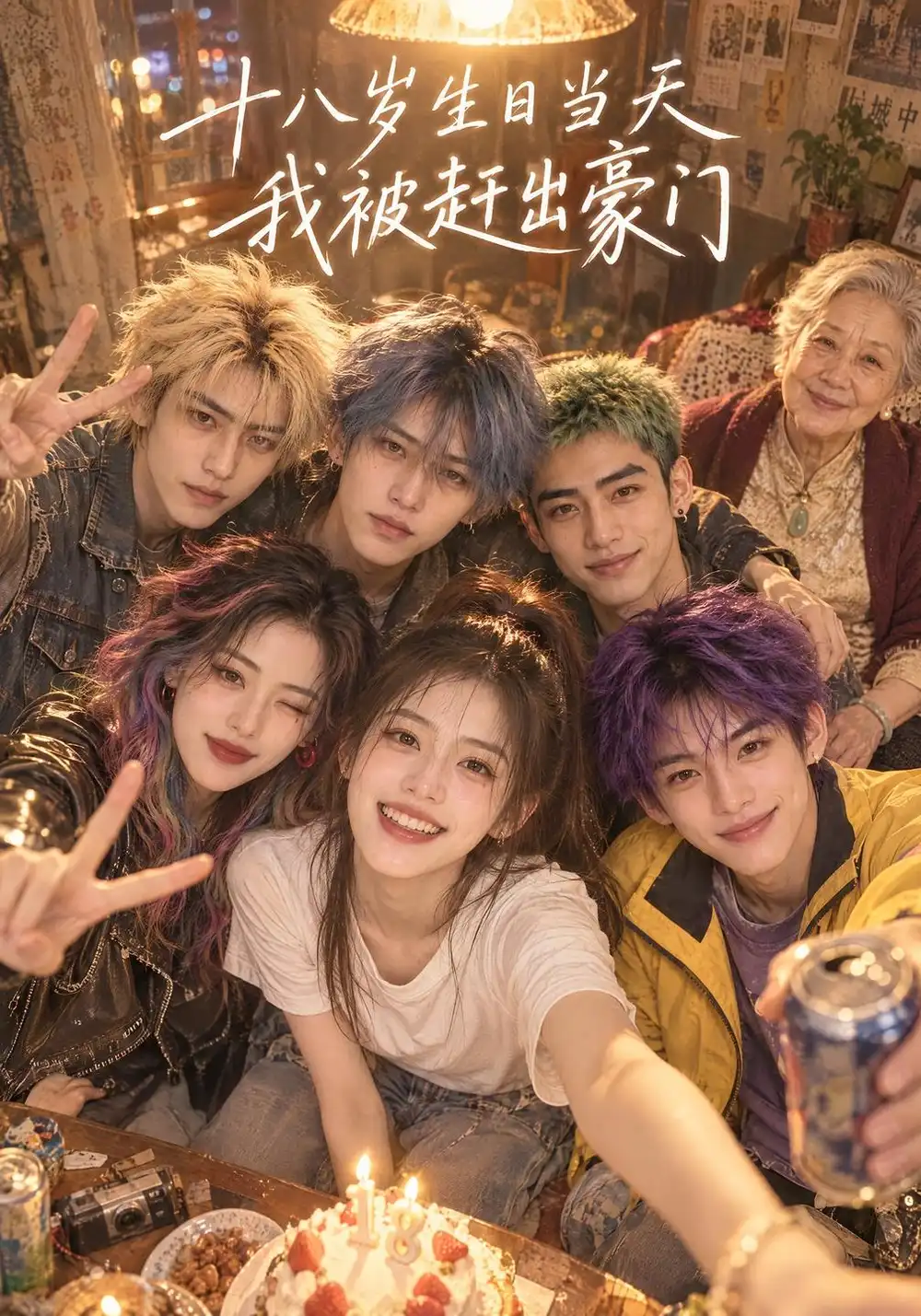 《十八岁生日当天，我被赶出豪门&十八岁生日当天我被赶出豪门（96集）AI短剧》短剧全集免费在线看