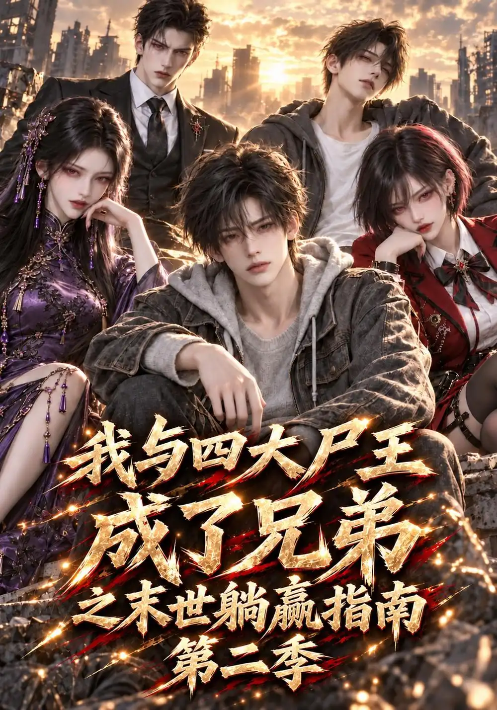 《我与四大尸王成了兄弟之末世躺赢指南第二季（186集）AI短剧》短剧全集免费在线看