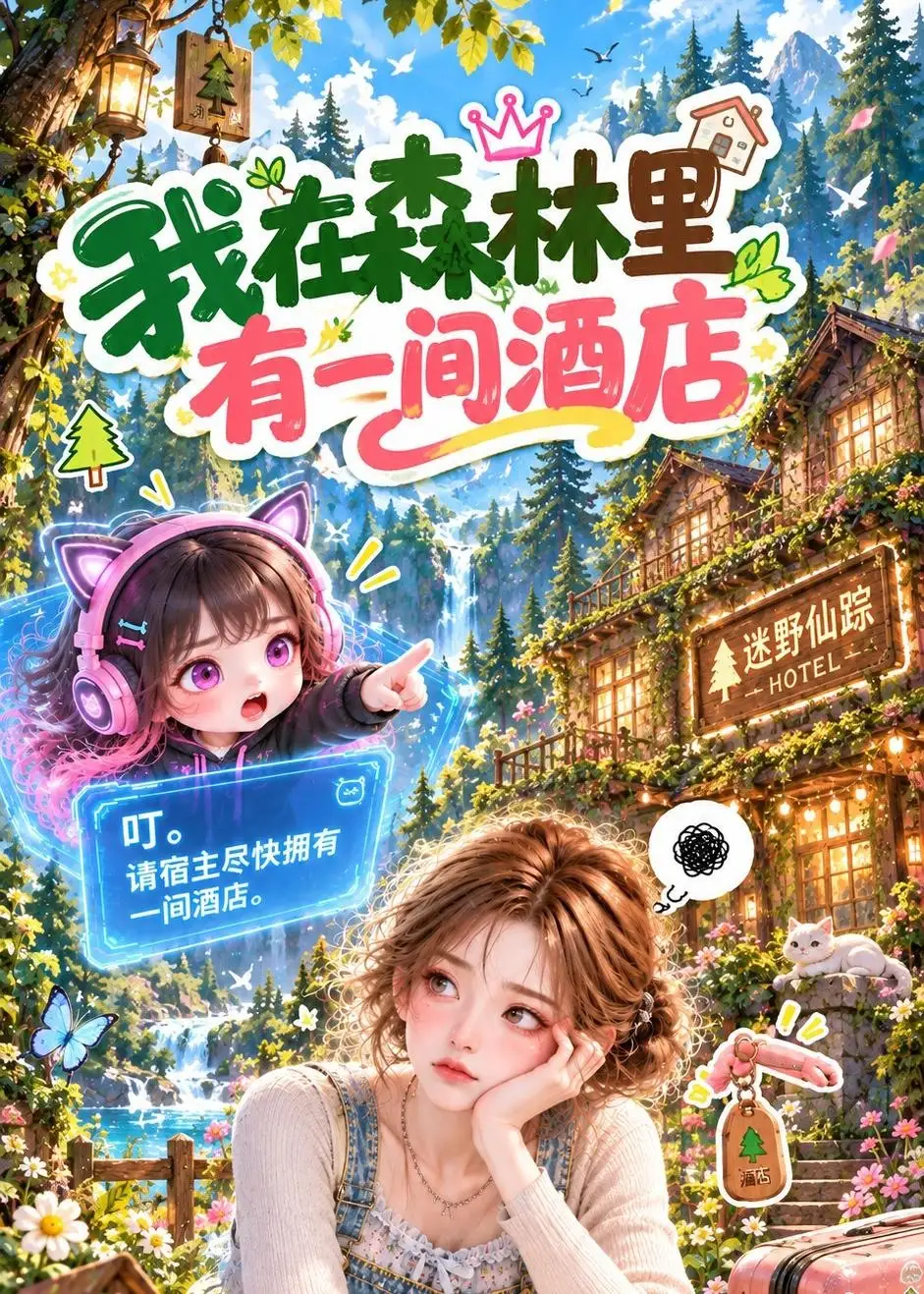 《我在森林里有一间酒店（123集）AI短剧》短剧全集免费在线看