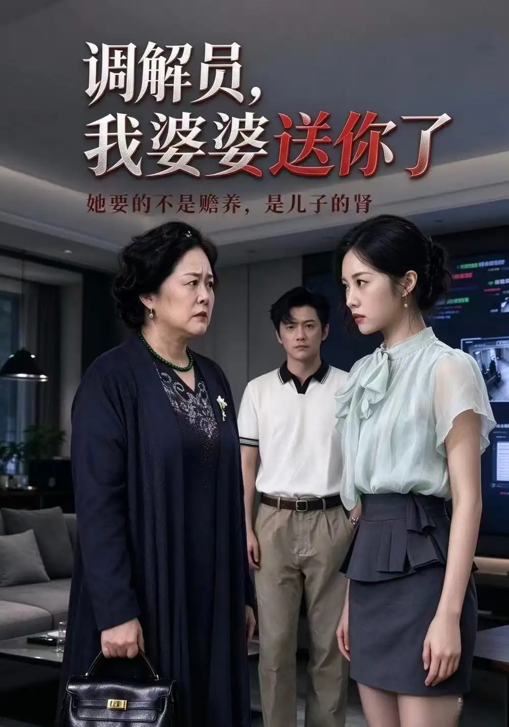 《调解员，我婆婆送你了&调解员我婆婆送你了（30集）直贝贝＆宋星翰》短剧全集免费在线看