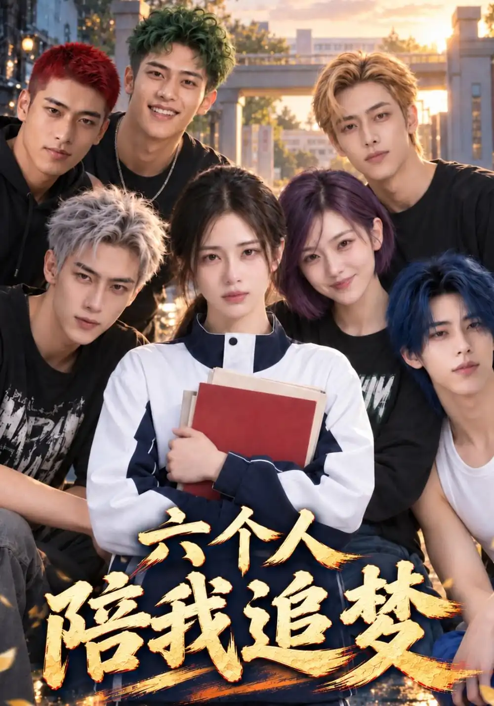 《六个人陪我追梦(70集)AI短剧》短剧全集免费在线看