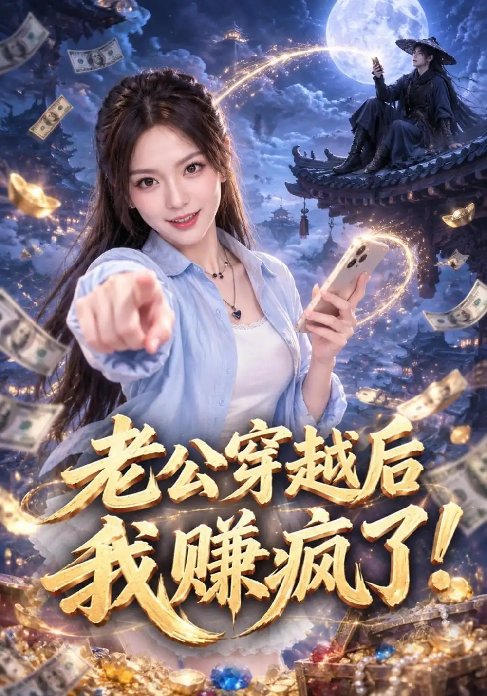 《老公穿越后我赚疯了！（60集）王若妍&李晓迈》短剧全集免费在线看