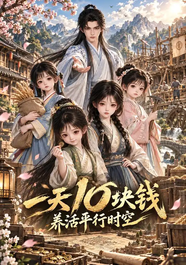 《一天10块钱，养活平行时空&一天10块钱养活平行时空（88集）AI短剧》短剧全集免费在线看