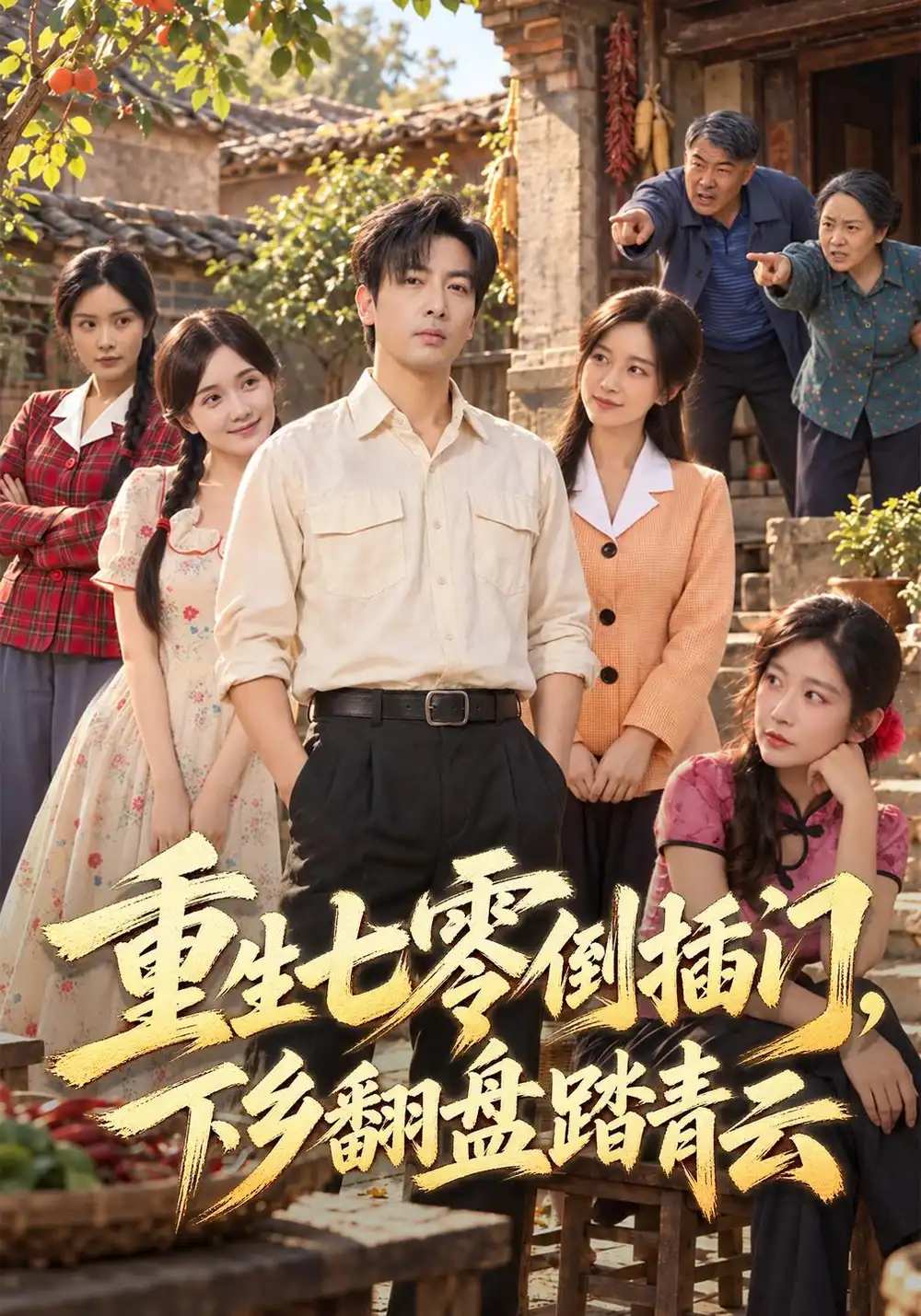 《重生七零倒插门，下乡翻盘踏青云（66集）郑明洋&王倩倩&小冰》短剧全集免费在线看