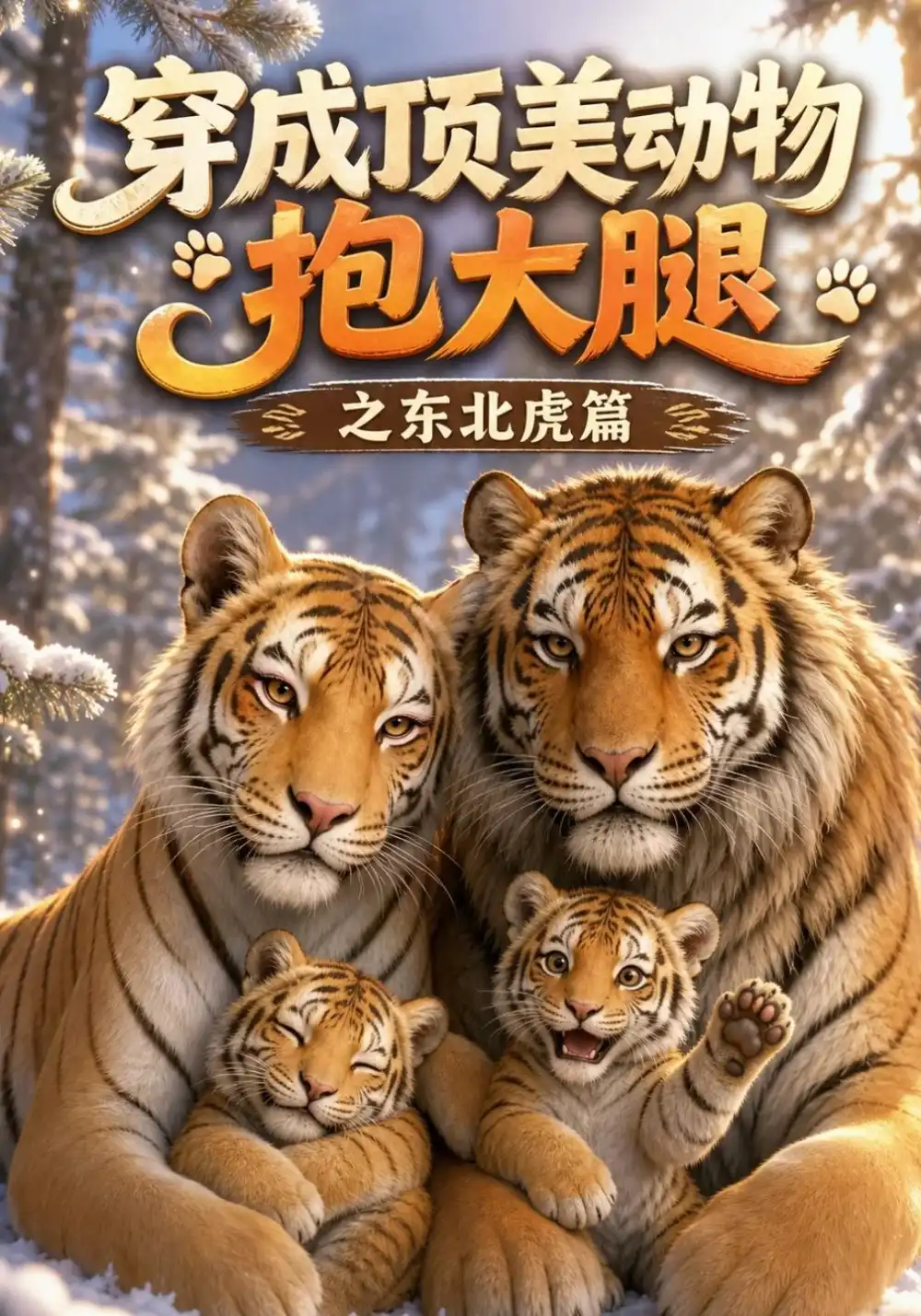 《穿成顶美动物抱大腿之东北虎篇（108集）AI短剧》短剧全集免费在线看