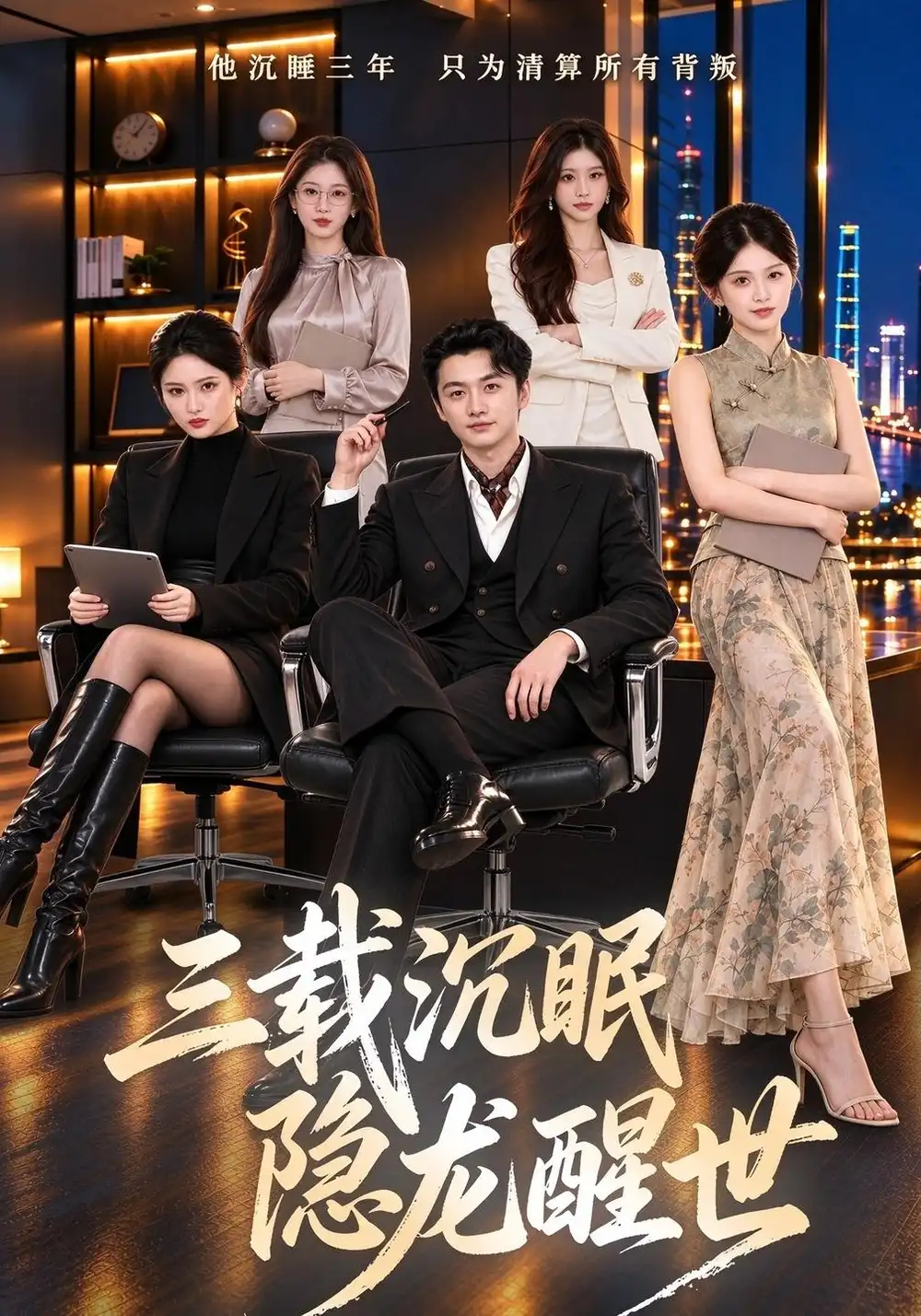 《三载沉眠，隐龙醒世（61集）珑一&王瑭莹》短剧全集免费在线看