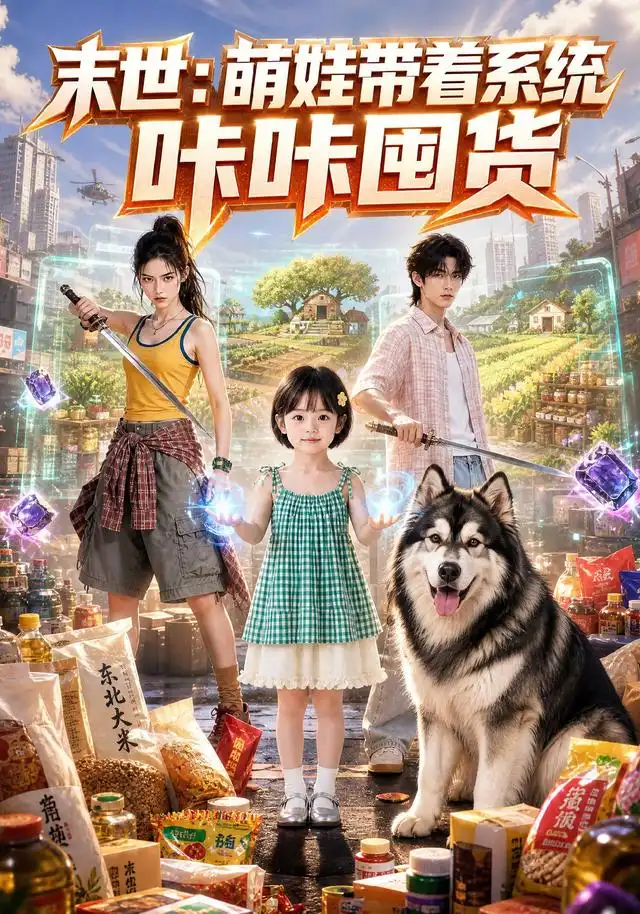 《末世：萌娃带着系统咔咔囤货&末世萌娃带着系统咔咔囤货（143集）AI短剧》短剧全集免费在线看