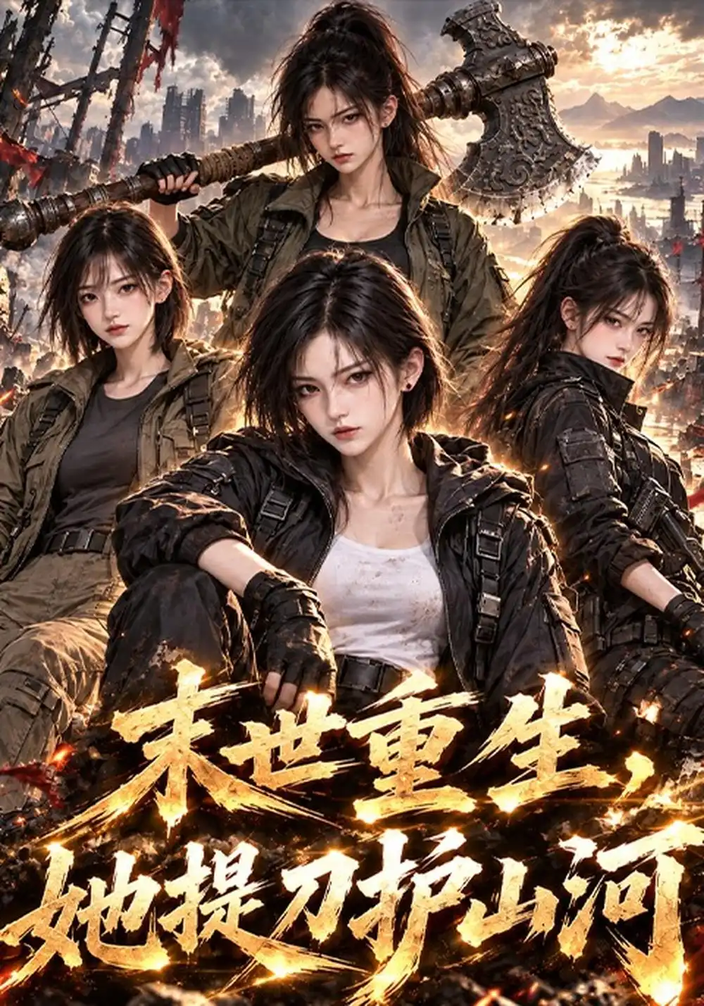 《末世重生，她提刀护山河&末世重生她提刀护山河（268集）AI短剧》短剧全集免费在线看