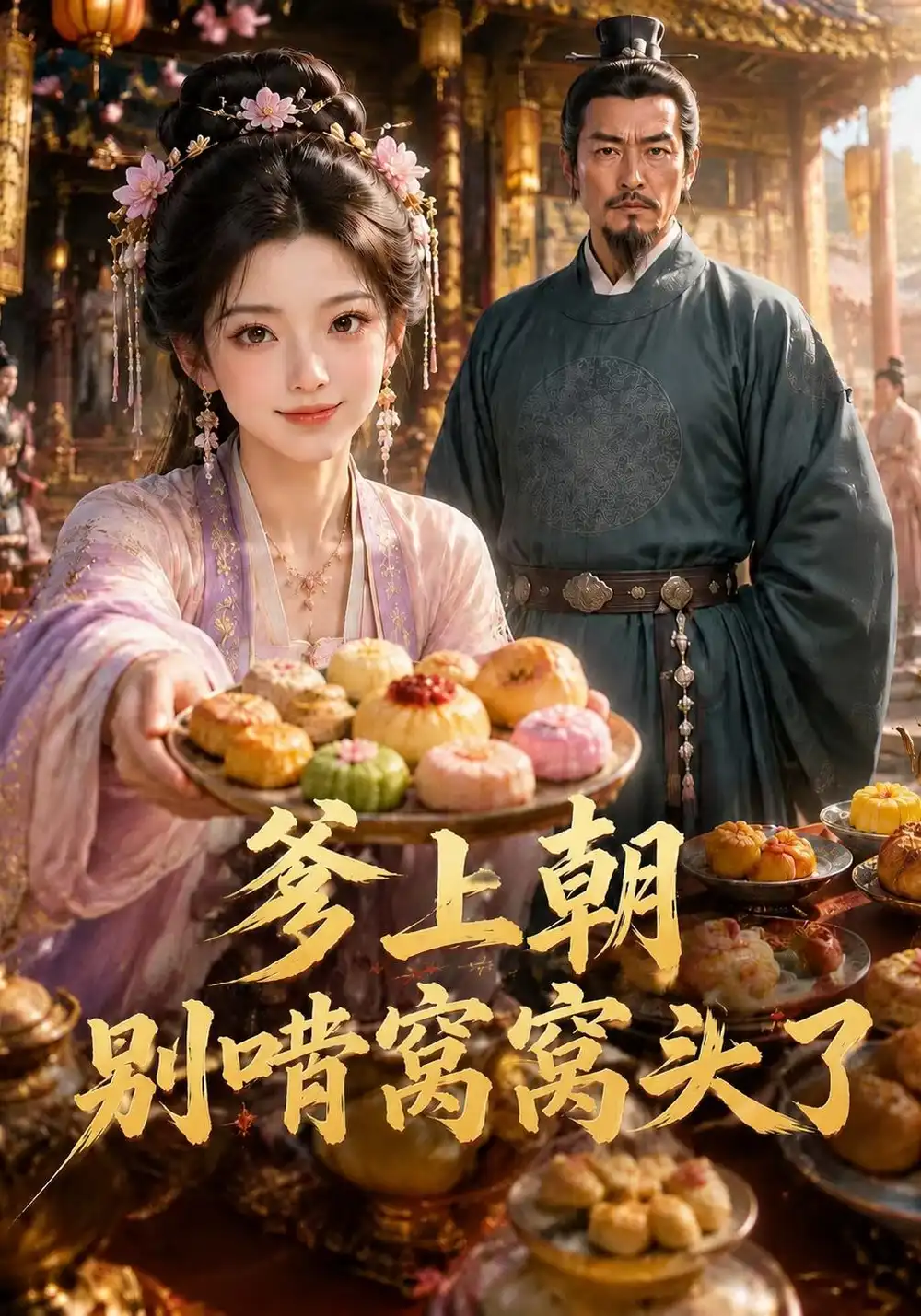 《爹上朝别啃窝窝头了（52集）AI短剧》短剧全集免费在线看