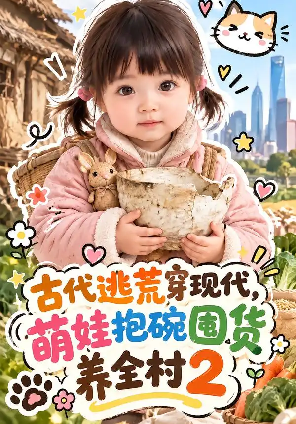 《古代逃荒穿现代，萌娃抱碗囤货养全村2&古代逃荒穿现代萌娃抱碗囤货养全村2（142集）AI短剧》短剧全集免费在线看
