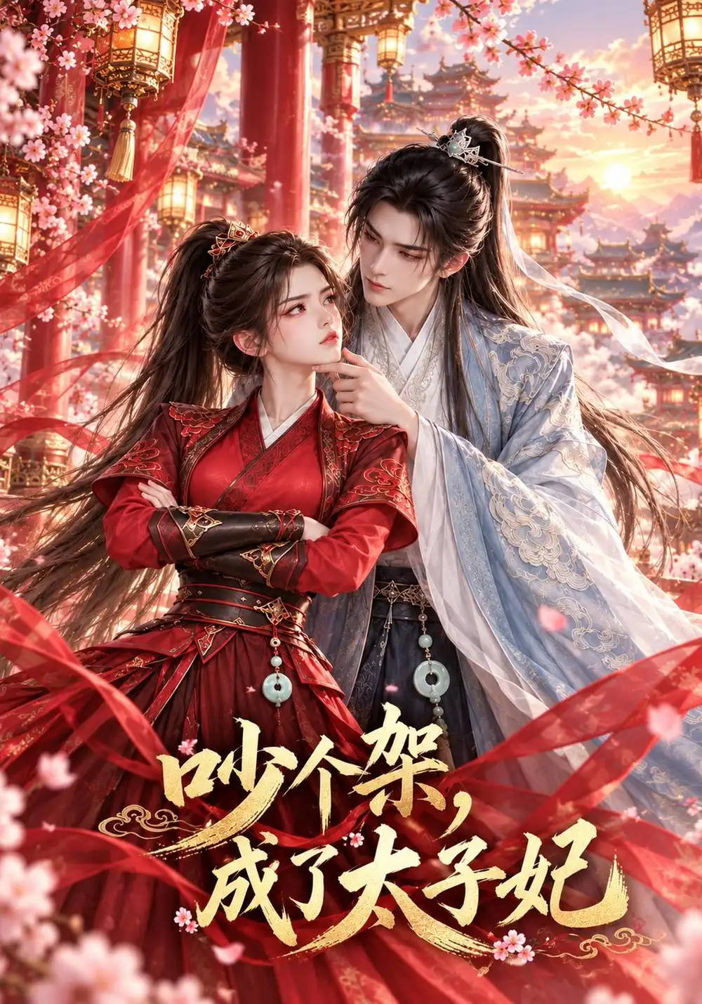 《吵个架，成了太子妃&吵个架成了太子妃（47集）AI短剧》短剧全集免费在线看