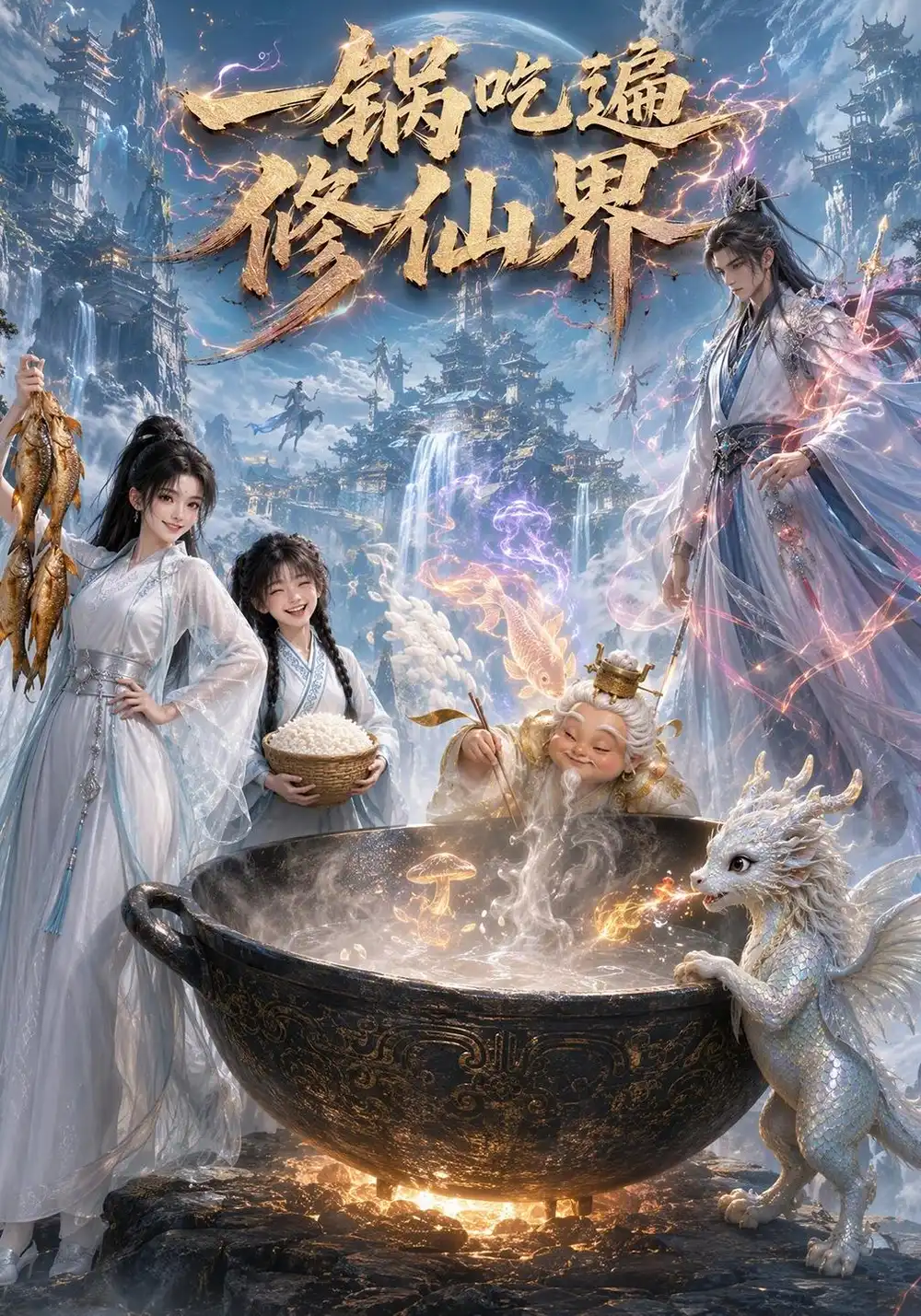 《一锅吃遍修仙界（101集）AI短剧》短剧全集免费在线看