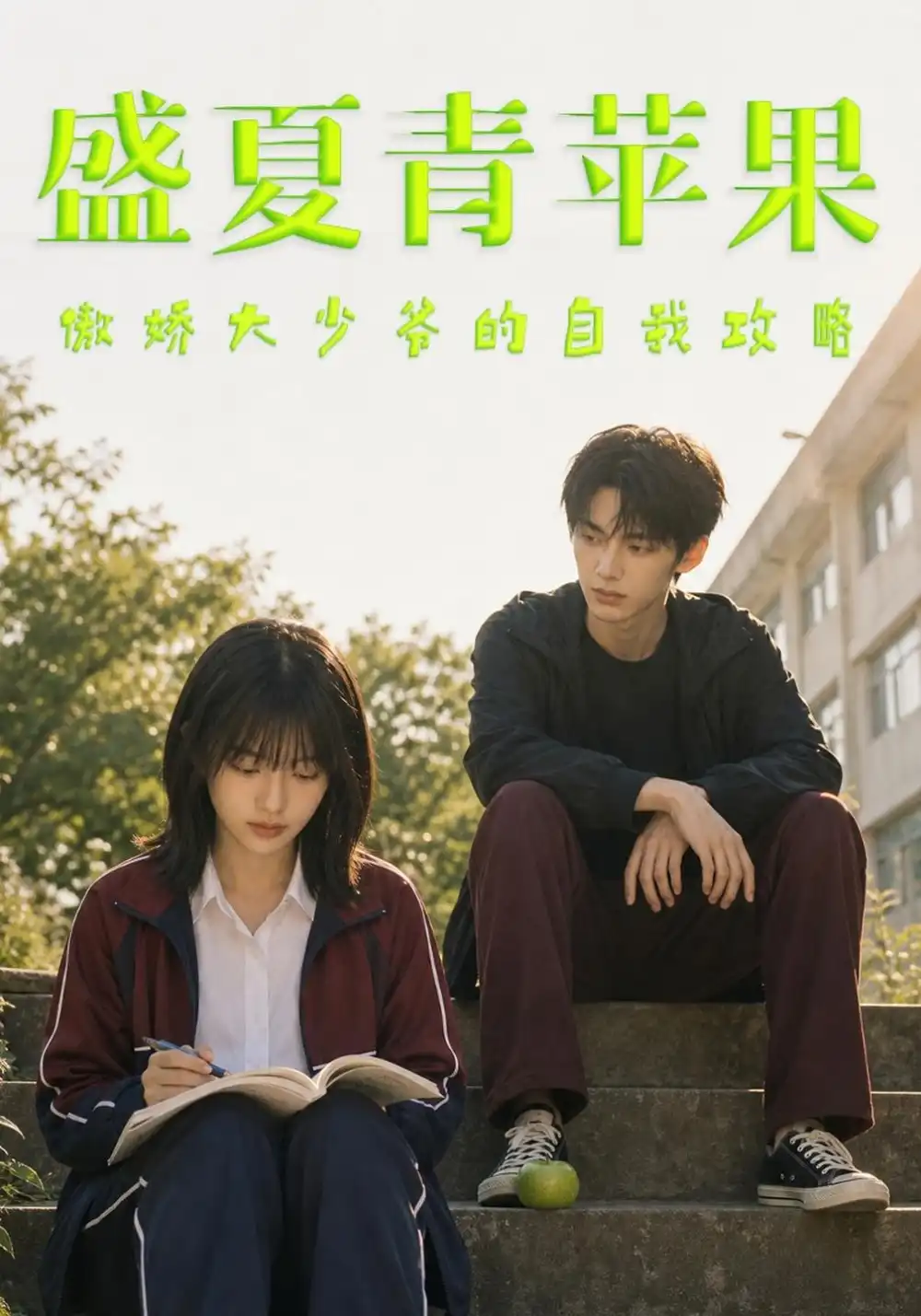 《盛夏青苹果之傲娇大少爷的自我攻略（37集）AI短剧》短剧全集免费在线看