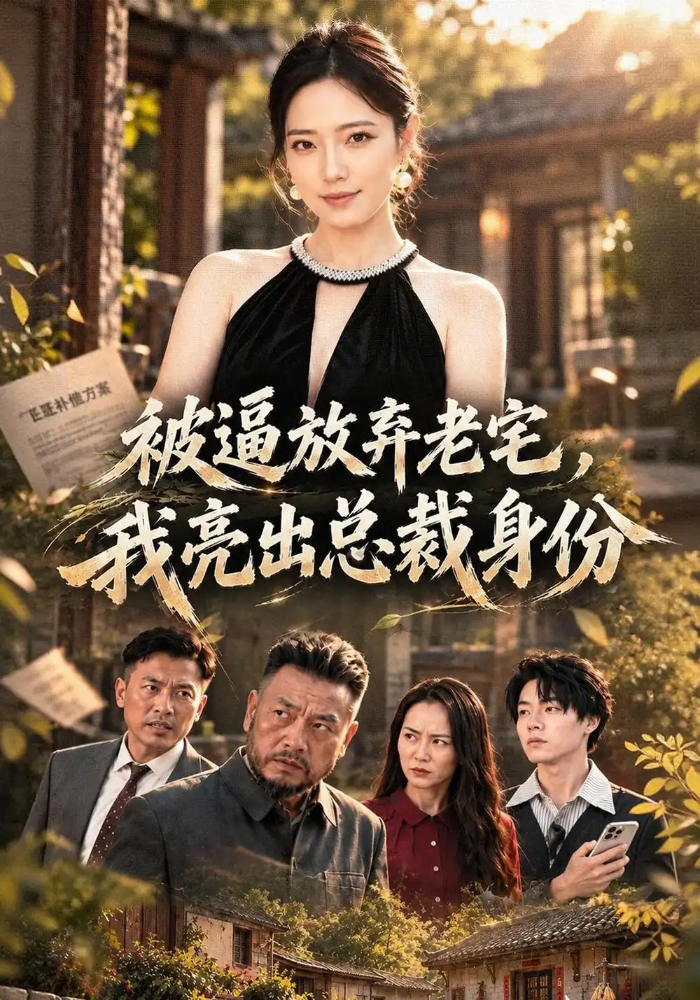 《被逼放弃老宅，我亮出总裁身份（40集）文雨彤&惠东山》短剧全集免费在线看