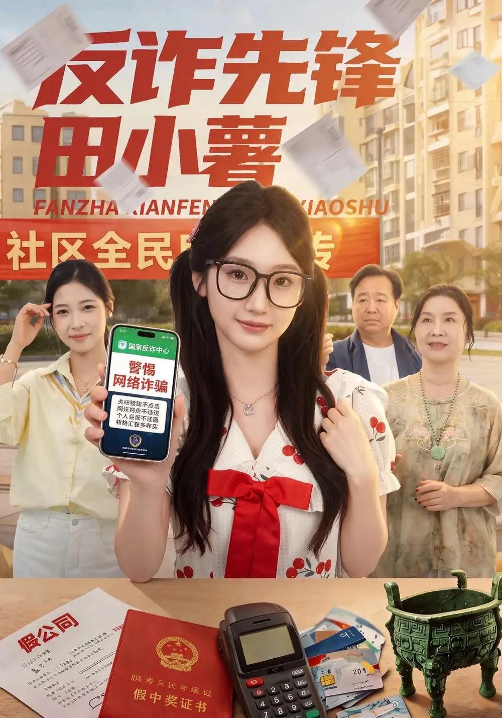 《反诈先锋田小薯（40集）田欣雅&李红卫》短剧全集免费在线看
