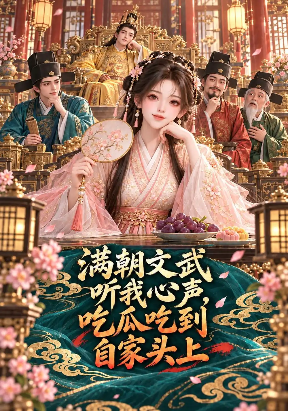 《满朝文武听我心声，吃瓜吃到自家头上&满朝文武听我心声吃瓜吃到自家头上（120集）AI短剧》短剧全集免费在线看