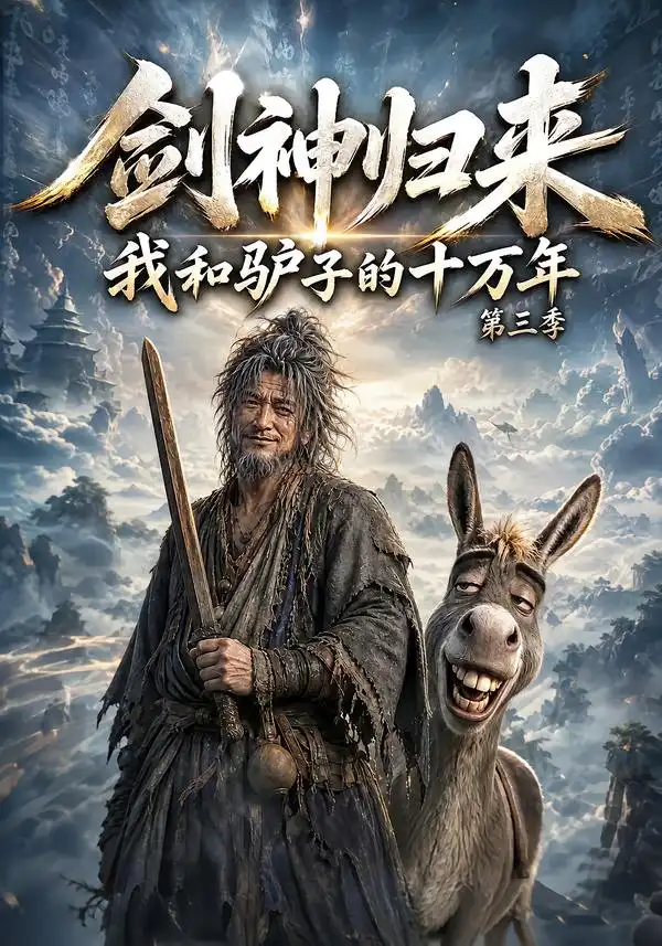 《剑神归来：我和驴子的十万年第三季&剑神归来我和驴子的十万年第三季（259集）AI短剧》短剧全集免费在线看
