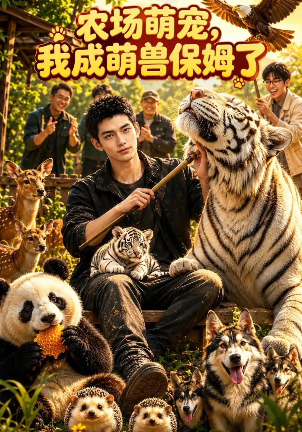 《农场萌宠，我成萌兽保姆了&农场萌宠我成萌兽保姆了（65集）AI短剧》短剧全集免费在线看