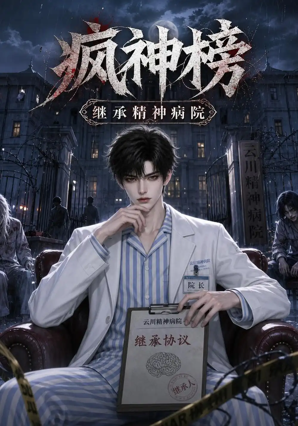 《疯神榜！继承精神病院&疯神榜继承精神病院（40集）AI短剧》短剧全集免费在线看
