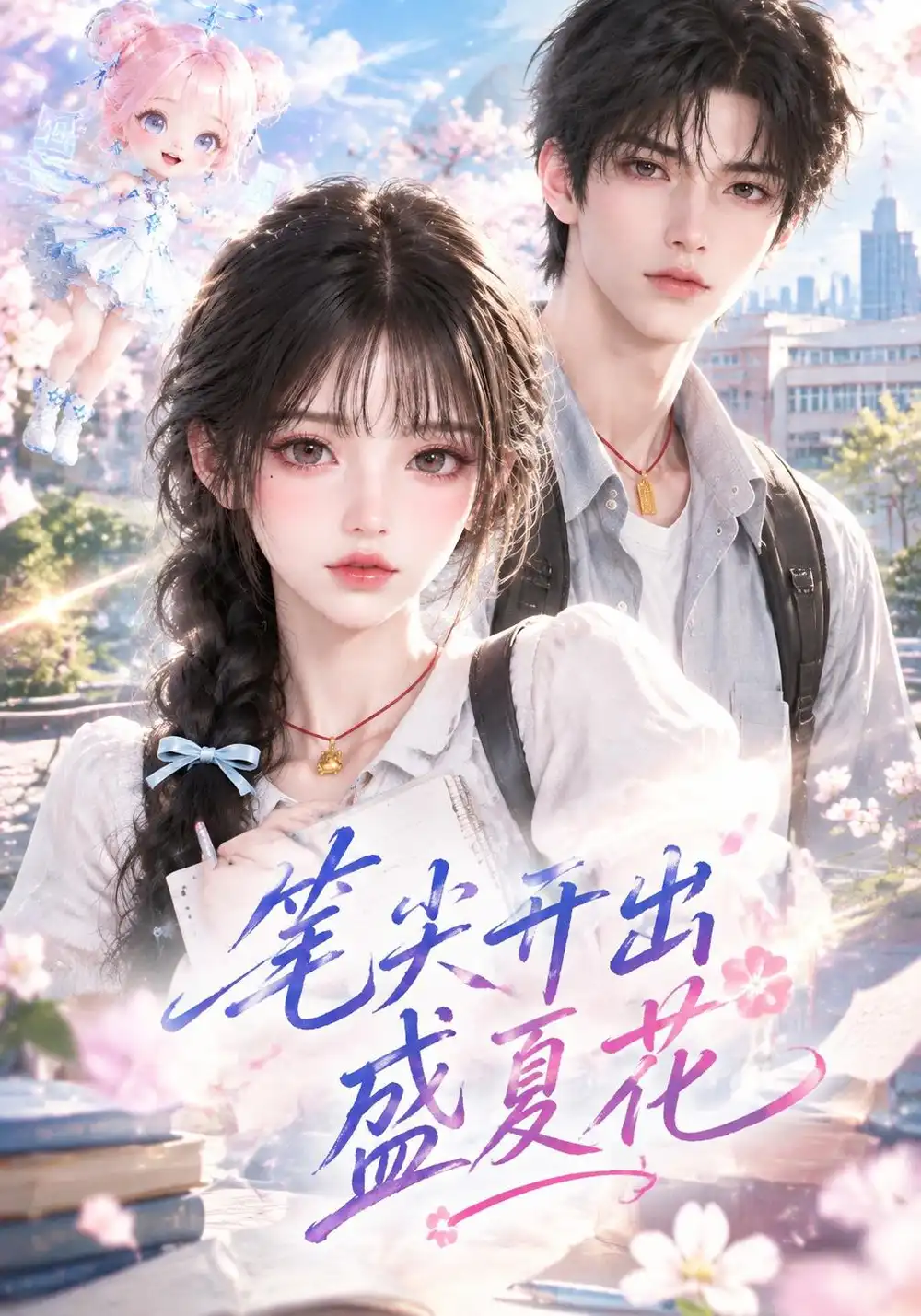 《笔尖开出盛夏花（132集）AI短剧》短剧全集免费在线看
