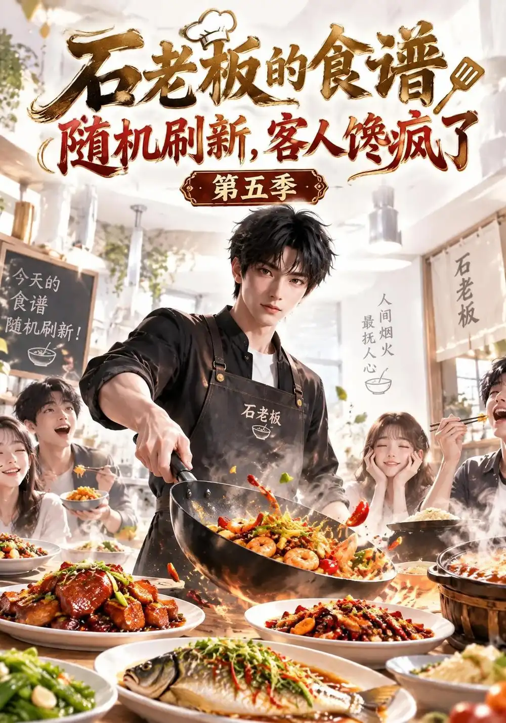 《石老板的食谱随机刷新，食客馋疯了第五季&石老板的食谱随机刷新食客馋疯了第五季（183集）AI短剧》短剧全集免费在线看